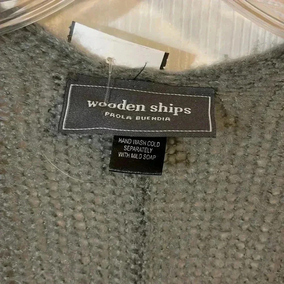 Wooden Ships Poncho Cardigan - Picture 4 of 5